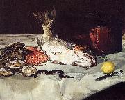Edouard Manet, Still Life with Fish